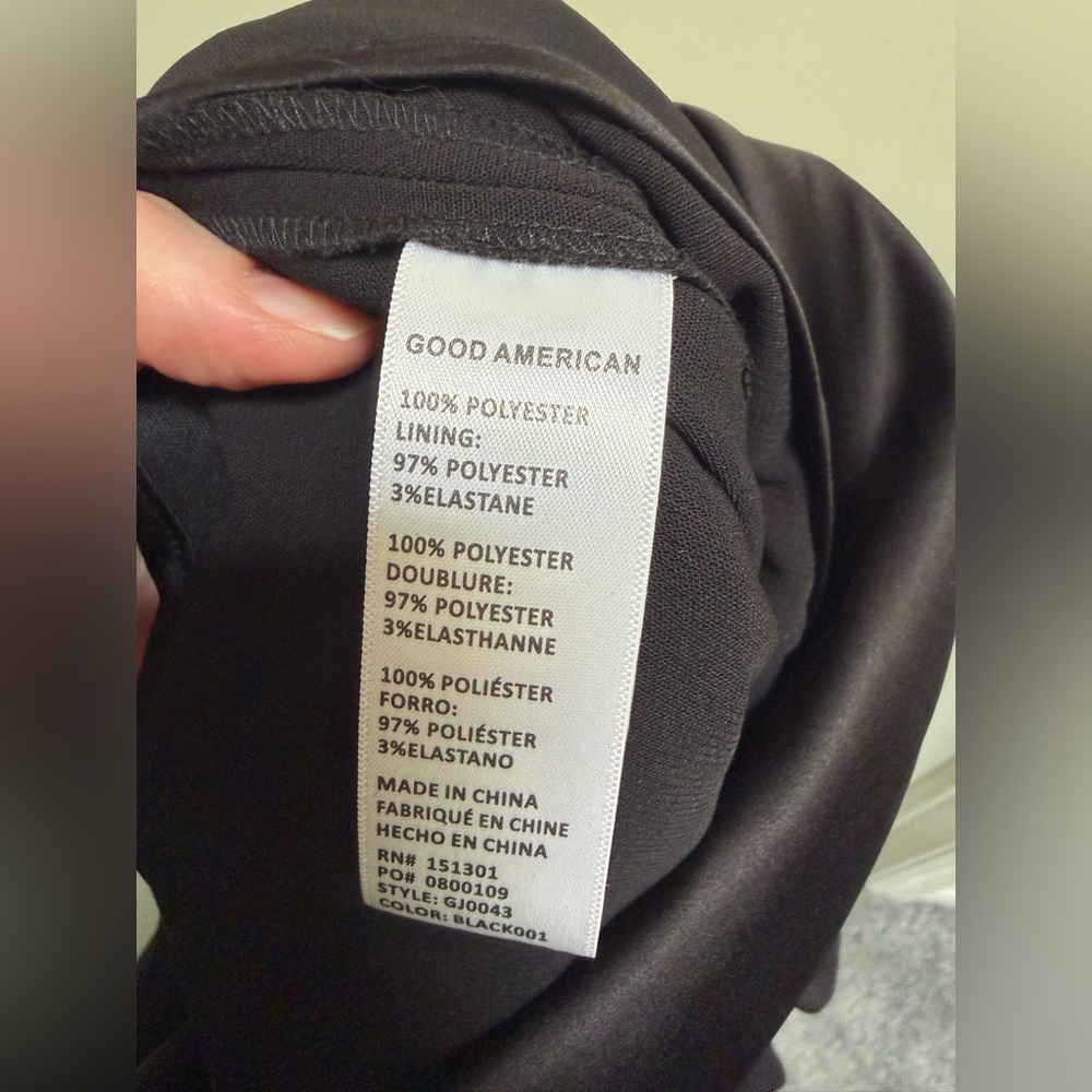 Good American Luxe Column Jumpsuit - Picture 4 of 5